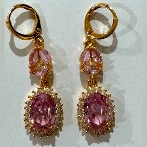18 Karat gold filled earrings new